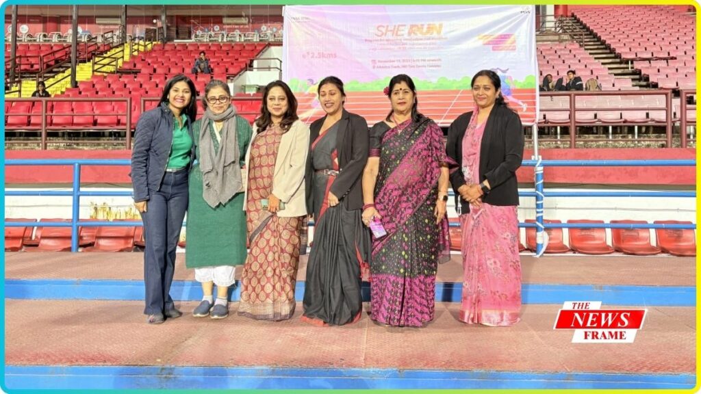टाटा स्टील शी (SHE) रन का जलवा – जमशेदपुर में महिला सुरक्षा और स्वास्थ्य पर खास फोकस 1 THE NEWS FRAME
