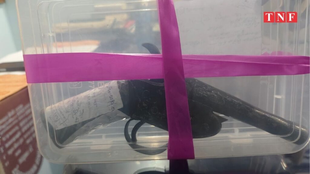 देसी पिस्तौल से हत्या की साजिश — जमशेदपुर पुलिस ने MGM थाना क्षेत्र से शातिर अपराधी को दबोचा 1 THE NEWS FRAME