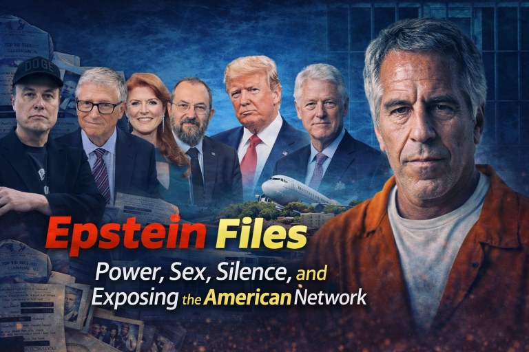 Epstein Files 1: सत्ता, सेक्स, साइलेंस और सिस्टम की परतें खोलती अमेरिकी फाइलें 1 THE NEWS FRAME