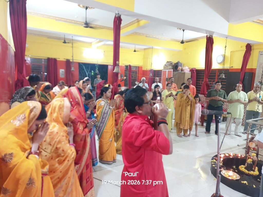 Hindu नव वर्ष सहारा सिटी, मानगो स्थित श्री श्री 1008 शिव हनुमान मंदिर में भव्य आयोजन 1 THE NEWS FRAME