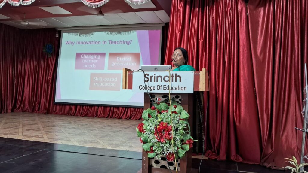 21वीं सदी के कक्षा-कक्ष के लिए नवाचारी शिक्षण रणनीतियाँ श्रीनाथ कॉलेज में विशेषज्ञ व्याख्यान 2 THE NEWS FRAME