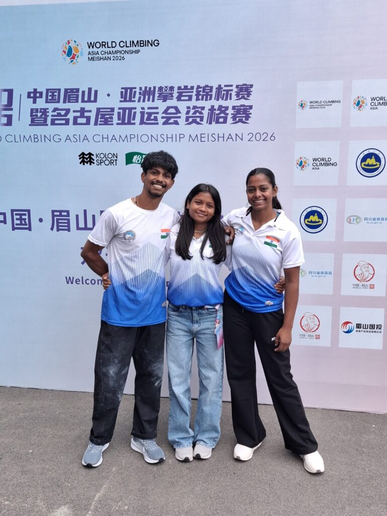 TSAF क्लाइंबिंग अकादमी के खिलाड़ियों ने एशियन गेम्स 2026 के लिए किया क्वालीफाई 1 THE NEWS FRAME