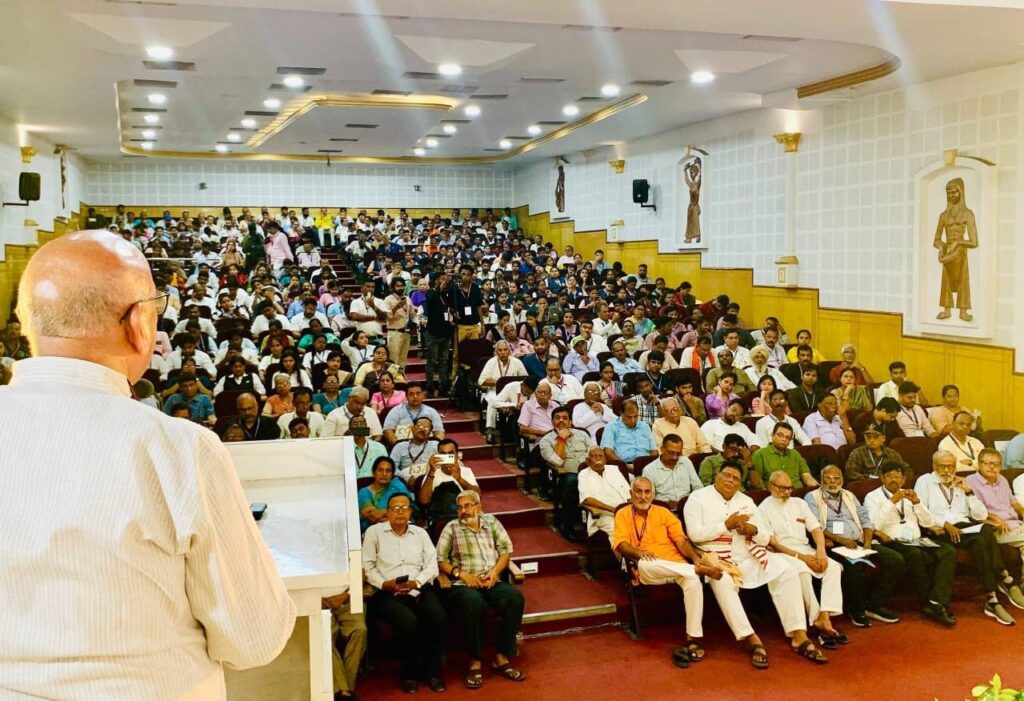दो दिवसीय National नदी पर्वत सम्मेलन का भव्य आगाज जलपुरुष राजेंद्र सिंह ने उठाई सख्त कानून की मांग 3 THE NEWS FRAME