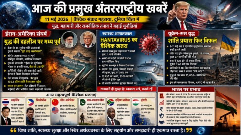 आज की प्रमुख International खबरें: युद्ध, महामारी और वैश्विक संकटों से जूझती दुनिया 18 आज की प्रमुख International खबरें: युद्ध, महामारी और वैश्विक संकटों से जूझती दुनिया