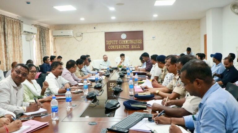 जिला खनन टास्क फोर्स की बैठक आयोजित, अवैध खनन पर सख्त कार्रवाई के निर्देश