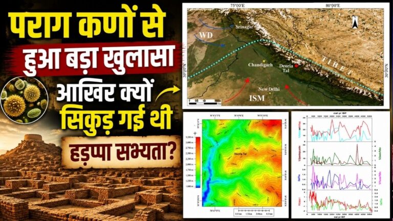 पराग कणों से हुआ बड़ा खुलासा आखिर क्यों सिकुड़ गई थी Harappan सभ्यता ? वैज्ञानिकों ने बताई 4200 साल पुरानी जलवायु घटना 20 पराग कणों से हुआ बड़ा खुलासा आखिर क्यों सिकुड़ गई थी Harappan सभ्यता ? वैज्ञानिकों ने बताई 4200 साल पुरानी जलवायु घटना