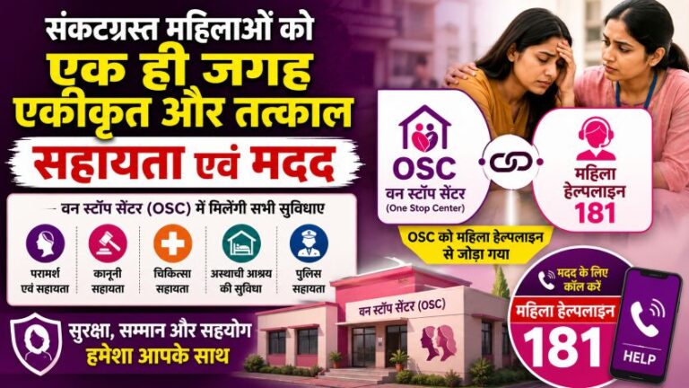 संकटग्रस्त महिलाओं को एक ही छत के नीचे मिलेगी तत्काल सहायता, OSC को महिला हेल्पलाइन से जोड़ा गया