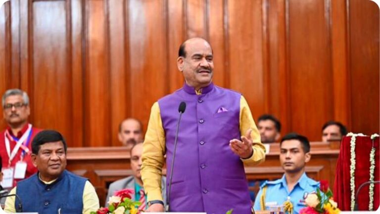 लोकतंत्र में नारे नहीं, तथ्य और तर्क से बनता है नेतृत्व: लोकसभा अध्यक्ष ओम बिरला 7 लोकतंत्र में नारे नहीं, तथ्य और तर्क से बनता है नेतृत्व: लोकसभा अध्यक्ष ओम बिरला
