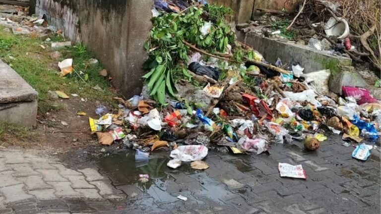 Kagalnagar में गंदगी का ढेर जेएनएसी से सफाई की मांग