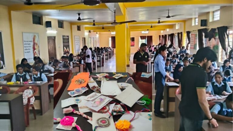 Rotaract क्लब ऑफ एनएसयू ने आयोजित की राखी मेकिंग प्रतियोगिता