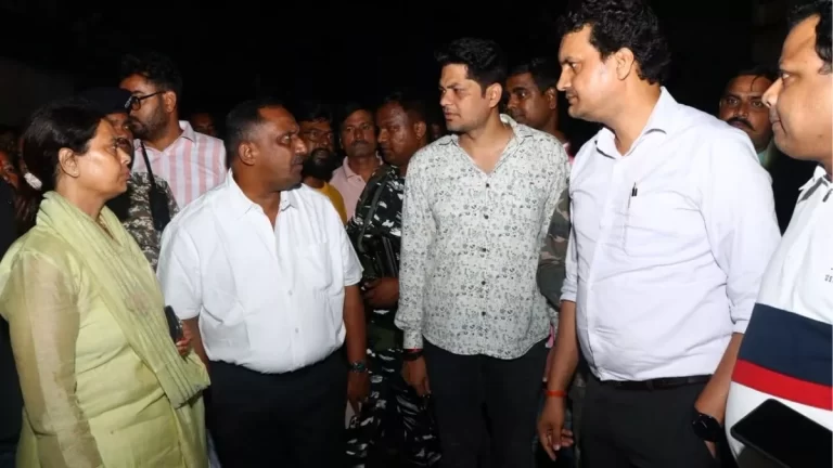 बन्ना-सुधा ने किया बाढ़ प्रभावित इलाकों का दौरा, अधिकारियों को राहत कार्य तेज करने का निर्देश