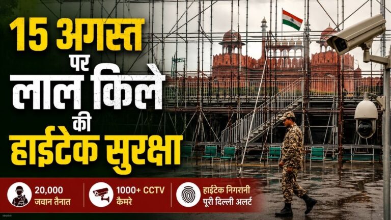 15 August पर लाल किले की हाईटेक सुरक्षा 20 हजार जवान तैनात 1000 से अधिक CCTV कैमरों से होगी निगरानी 1 15 August पर लाल किले की हाईटेक सुरक्षा 20 हजार जवान तैनात 1000 से अधिक CCTV कैमरों से होगी निगरानी