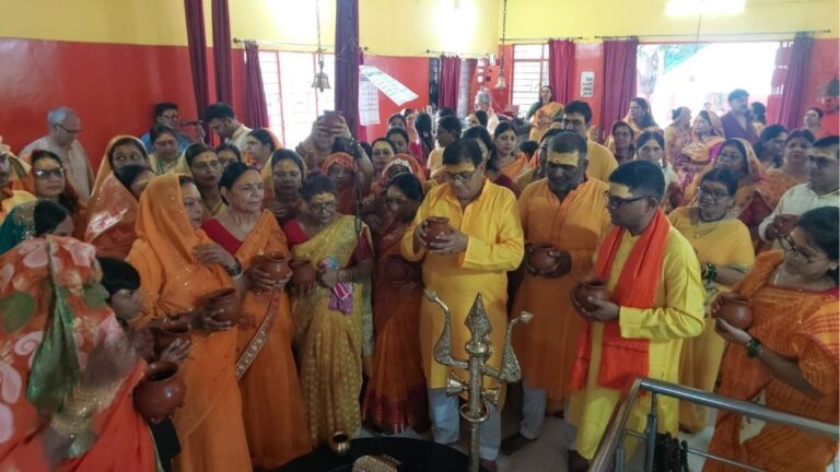 श्री श्री 1008 शिव हनुमान मंदिर सहारा सिटी Mango के 15वें स्थापना दिवस पर भव्य धार्मिक आयोजन संपन्न 1 श्री श्री 1008 शिव हनुमान मंदिर सहारा सिटी Mango के 15वें स्थापना दिवस पर भव्य धार्मिक आयोजन संपन्न