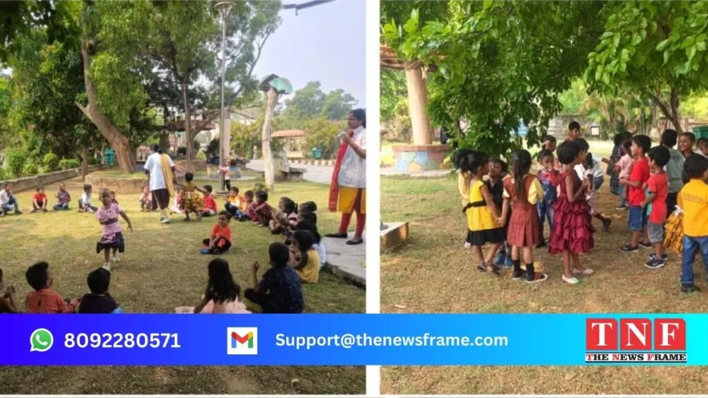 मस्ती की पाठशाला में मुरली पब्लिक स्कूल के बच्चों का सूर्य मंदिर धाम में आनंदित भ्रमण 5 THE NEWS FRAME