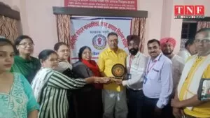 अंतराष्ट्रीय संगठन मानवाधिकार एवं अपराध नियंत्रण संरक्षण संगठन के राष्ट्रीय अध्यक्ष विजय कुमार तिवारी जी का जमशेदपुर में स्वागत। 4 अंतराष्ट्रीय