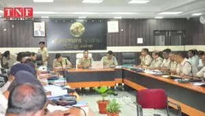पुलिस अधीक्षक, जमशेदपुर द्वारा मासिक अपराध समीक्षा बैठक। 4 जमशेदपुर