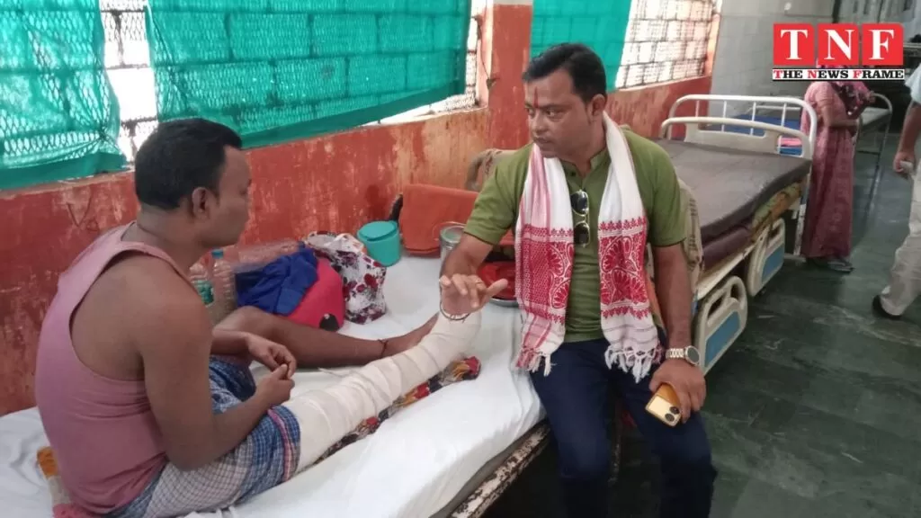 जुगसलाई विधानसभा अंतर्गत गोविंदपुर के राजेश सिंह के स्वास्थ्य हेतु भाजपा प्रदेश उपाध्यक्ष श्री विमल बैठा के प्रयास सफल। 5 जुगसलाई