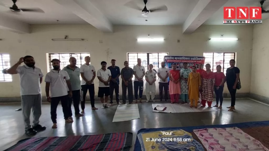 भारतीय मानवधिकार एसोसिएशन पूर्वी सिंहभूम ने अंतर्राष्ट्रीय योग दिवस मनाया। 4 भारतीय