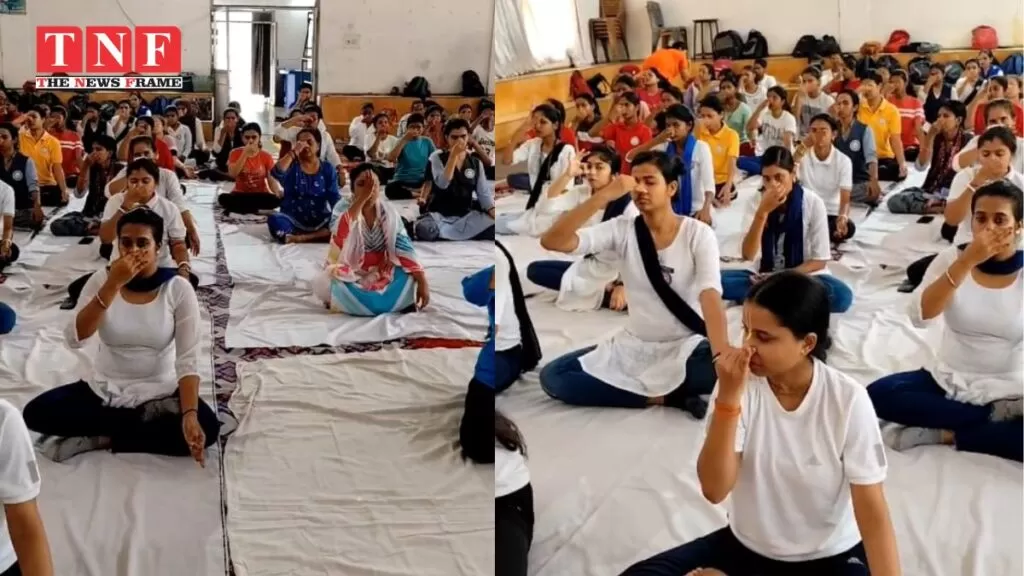जमशेदपुर महिला विश्वविद्यालय में अन्तरराष्ट्रीय योग दिवस का आयोजन 4 जमशेदपुर महिला विश्वविद्यालय में अन्तरराष्ट्रीय योग दिवस का आयोजन