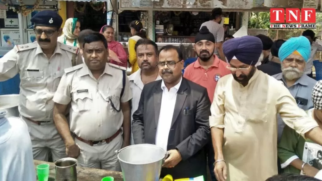 गुरु अर्जन देव की शहादत को याद कर चना शरबत का वितरण। 4 शहादत