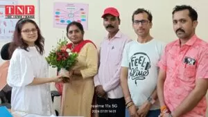 सदर हॉस्पिटल की डॉक्टर प्रीति पांडे हुई सम्मानित। 4 डॉक्टर