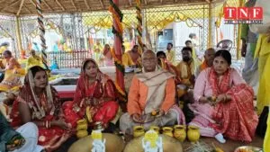 श्री लक्ष्मीनारायण मंदिर प्राण-प्रतिष्ठा महायज्ञ का दूसरा दिन। 4 मंदिर