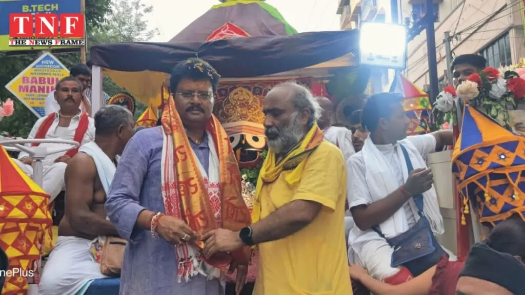 लोक आस्था के महापर्व प्रभु जगन्नाथ जी की रथ यात्रा में भाजपा नेता श्री अभय सिंह की सहभागिता। 4 रथ यात्रा