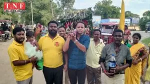 चक्रधरपुर हरिजन बस्ती साईं परिवार ने निकाली साईं बाबा की पालकी यात्रा। 4 हरिजन