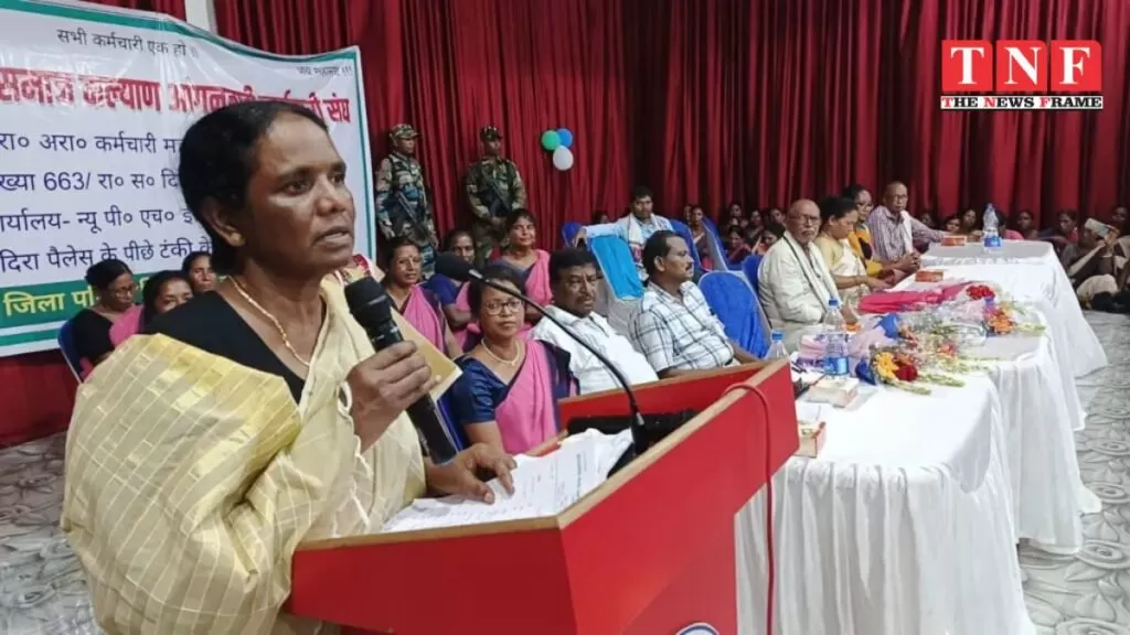 आंगनबाड़ी कर्मचारियों की समस्याओं को संसद और राज्य सरकार के समक्ष रखूंगी : जोबा माझी 5 कर्मचारि