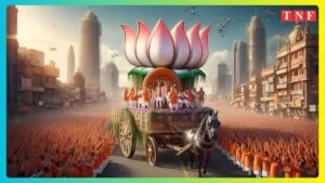 पूर्वी विधानसभा क्षेत्र में हाईटेक कमल रथ से भाजपा ने शरू किया चुनावी प्रचार अभियान, विधानसभा प्रभारी राकेश प्रसाद ने कहा- भाजपा ही कर सकती है जमशेदपुर का विकास, जब-जब भाजपा आयी है पूर्वी क्षेत्र का हुआ है विकास। 4 THE NEWS FRAME