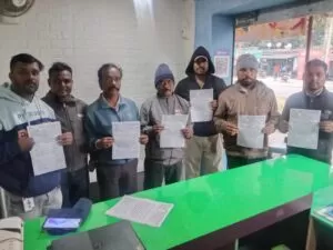 नेशनल फ्रंट ऑफ इंडियन ट्रेड यूनियन की बैठक पोटका में सुभाष चंद्र नायक की अध्यक्षता में संपन्न 5 THE NEWS FRAME