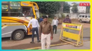 28 बसों की जांच, 6 से वसूला गया जुर्माना, एक बस जब्त 4 THE NEWS FRAME