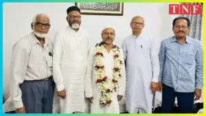 डॉक्टर एम. एन. अख्तर और जमील अख्तर को उमरा करने पर दी गई बधाई 4 THE NEWS FRAME