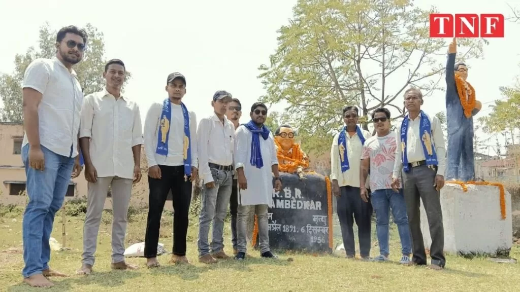 बाबा साहेब डॉ. भीम राव अम्बेडकर जी का 134वां जयंती मनाई 4 THE NEWS FRAME