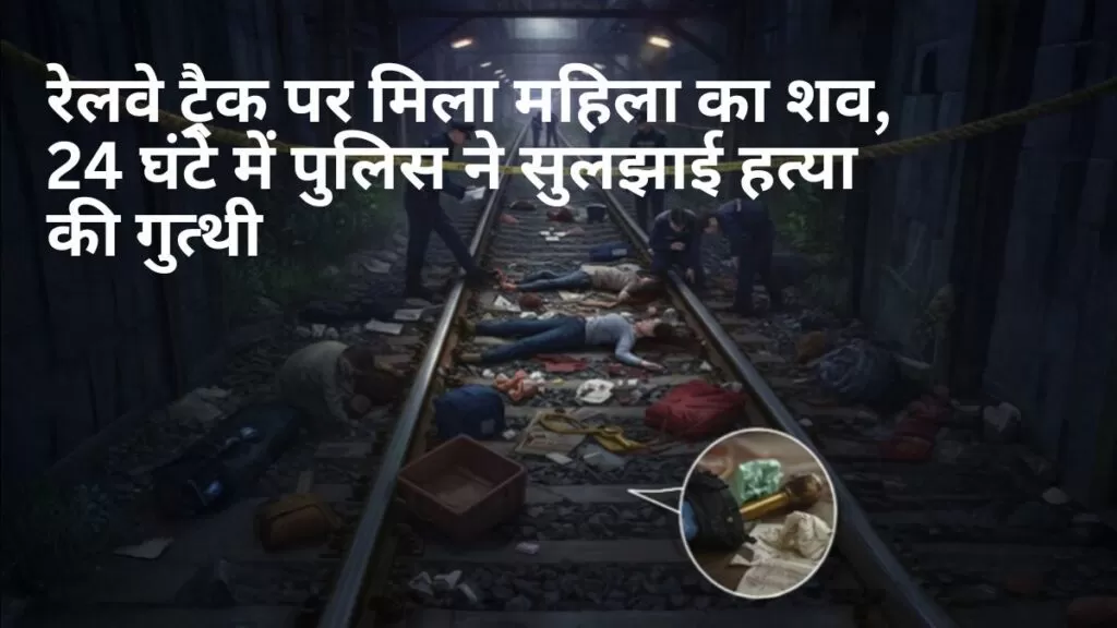रेलवे ट्रैक पर मिला महिला का शव, 24 घंटे में पुलिस ने सुलझाई हत्या की गुत्थी 4 THE NEWS FRAME