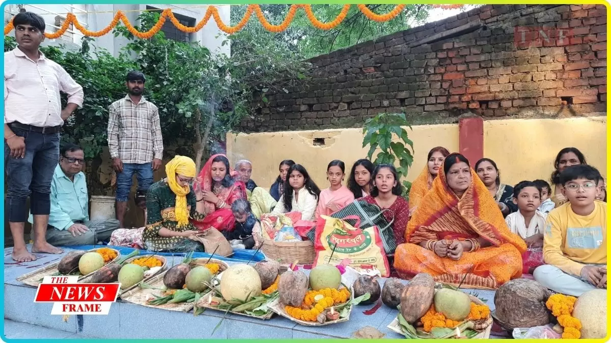 बारीडीह शिव मंदिर में सम्पन्न हुआ सूर्योपासना का महापर्व छठ