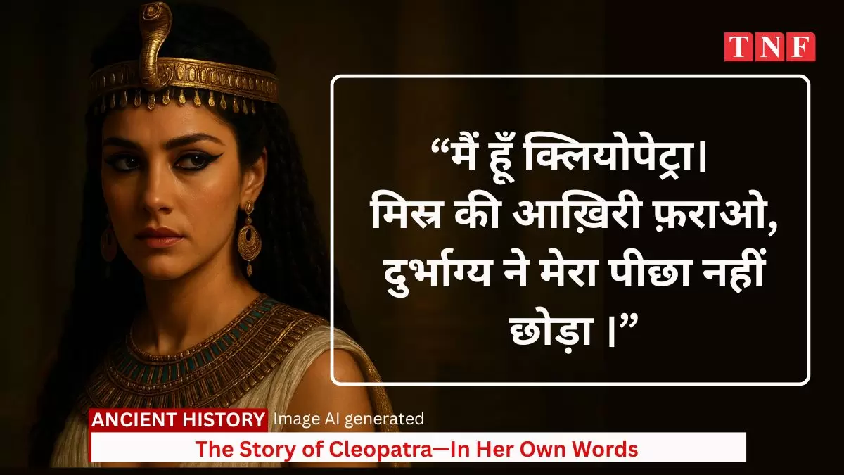 मैं क्लियोपेट्रा की कहानी — उसकी अपनी ज़ुबानी