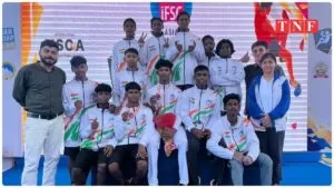 TSAF स्पोर्ट क्लाइंबिंग एकेडमी के कैडेट्स ने आईएफएससी एशियन किड्स स्पोर्ट क्लाइंबिंग चैम्पियनशिप 2025 में छह पदक जीते। 4 THE NEWS FRAME