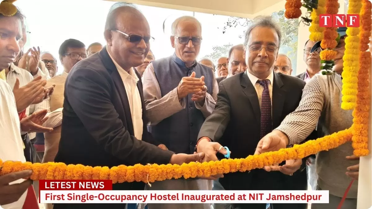 First Single-Occupancy Hostel Inaugurated at NIT Jamshedpur
