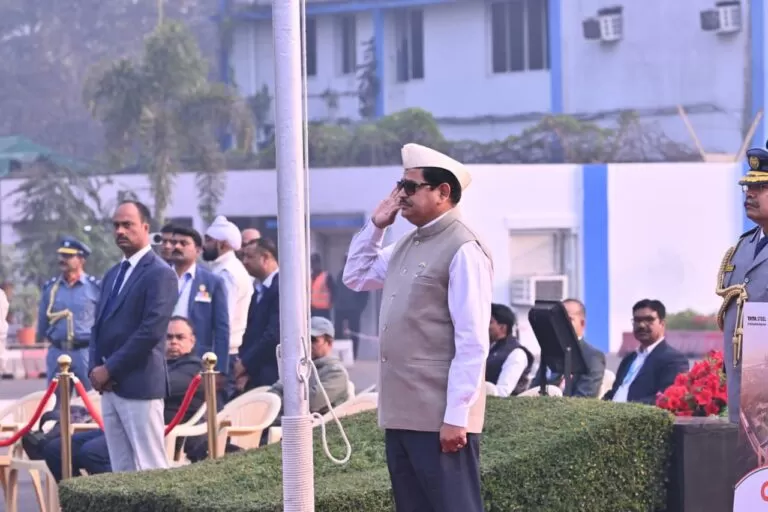 TATA STEEL जमशेदपुर ने देशभक्ति की भावना के साथ 77वां गणतंत्र दिवस मनाया
