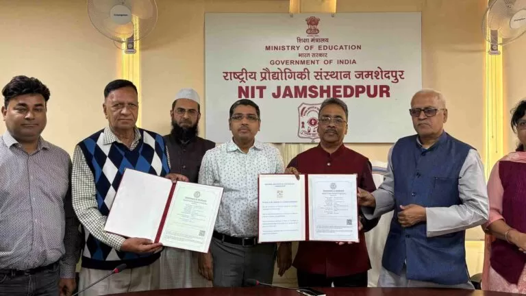 NIT जमशेदपुर ने स्वास्थ्य सेवाओं को सुदृढ़ करने की दिशा में उठाया बड़ा कदम