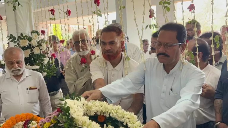 केरला समाजम के चेयरमैन के पी. जी. चेट्टन को मुस्लिम समाज ने दी श्रद्धांजलि