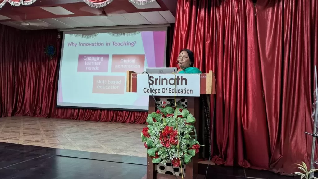 21वीं सदी के कक्षा-कक्ष के लिए नवाचारी शिक्षण रणनीतियाँ श्रीनाथ कॉलेज में विशेषज्ञ व्याख्यान 5 THE NEWS FRAME