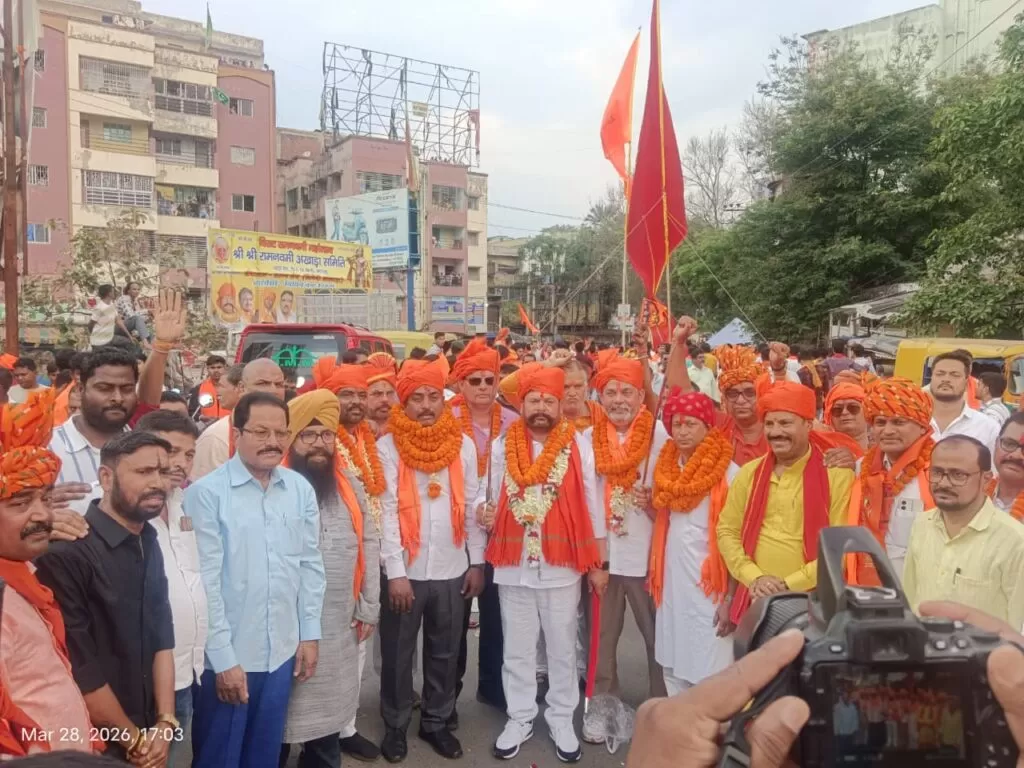 Ram Navami पर आजादनगर थाना एवं ह्यूमन वेलफेयर ने किया अभिनंदन समारोह का आयोजन 6 THE NEWS FRAME
