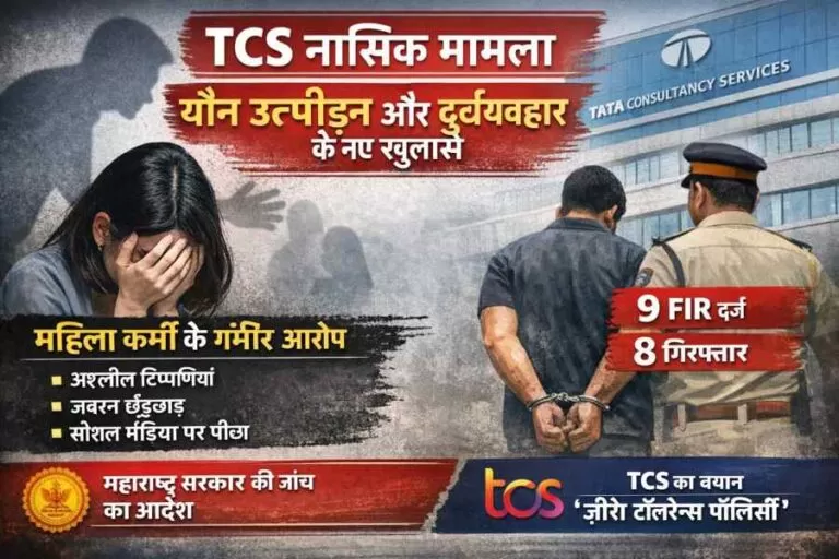 TCS नासिक मामला यौन उत्पीड़न और दुर्व्यवहार के आरोपों में नए खुलासे कॉर्पोरेट कल्चर पर सवाल 4 TCS नासिक मामला यौन उत्पीड़न और दुर्व्यवहार के आरोपों में नए खुलासे कॉर्पोरेट कल्चर पर सवाल