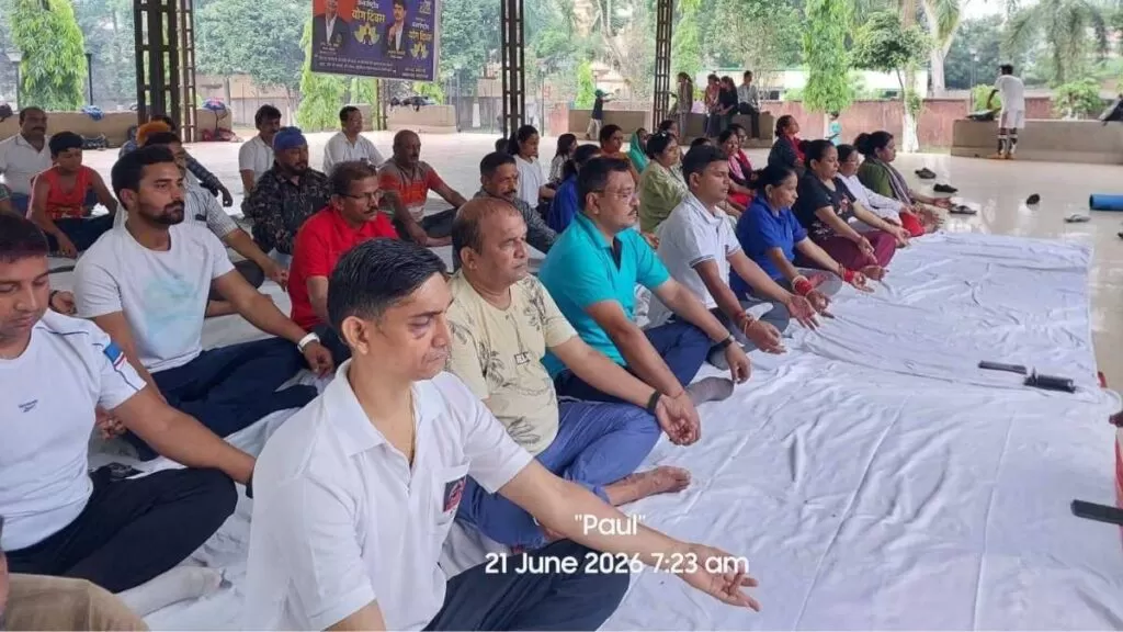 अंतर्राष्ट्रीय योग दिवस पर भारतीय मानवाधिकार एसोसिएशन ने आयोजित किया भव्य योग कार्यक्रम 5 THE NEWS FRAME