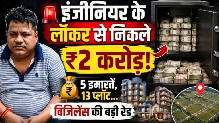 Odisha में भ्रष्टाचार पर बड़ी कार्रवाई सरकारी इंजीनियर के ठिकानों पर विजिलेंस की छापेमारी करोड़ों की नकदी और कई संपत्तियां जांच के दायरे में